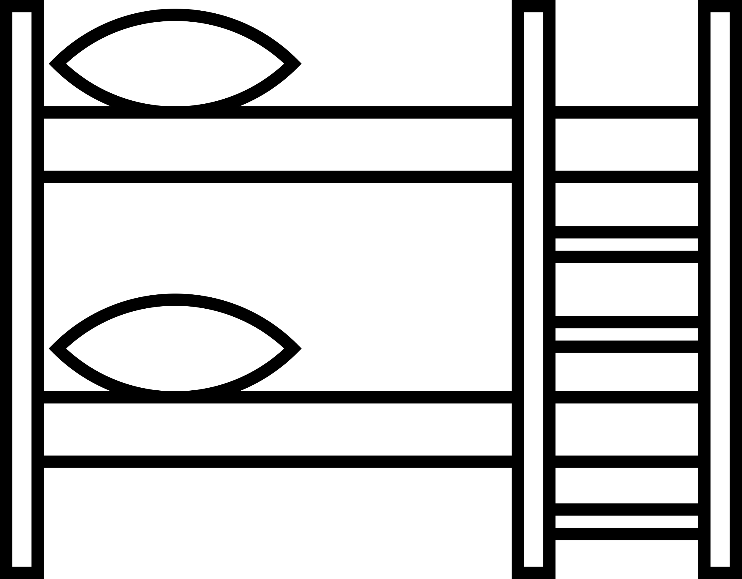 Bunk Bed Stencil Svg Vector Free Vectors
